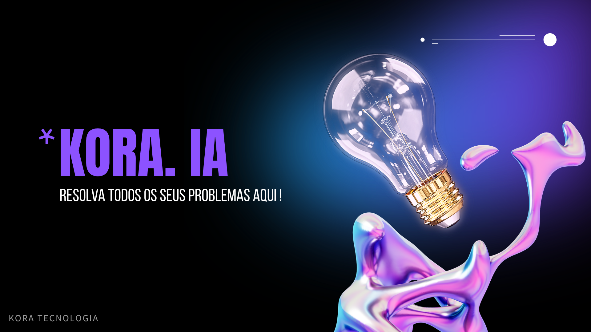 Kora IA — resolva todos os seus problemas aqui